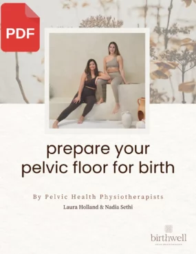 BirthWell Ebook - Prepare Your Pelvic Floor for Birth Cover